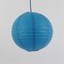 Ricepaper lamp shade 30 cm. Dark blue